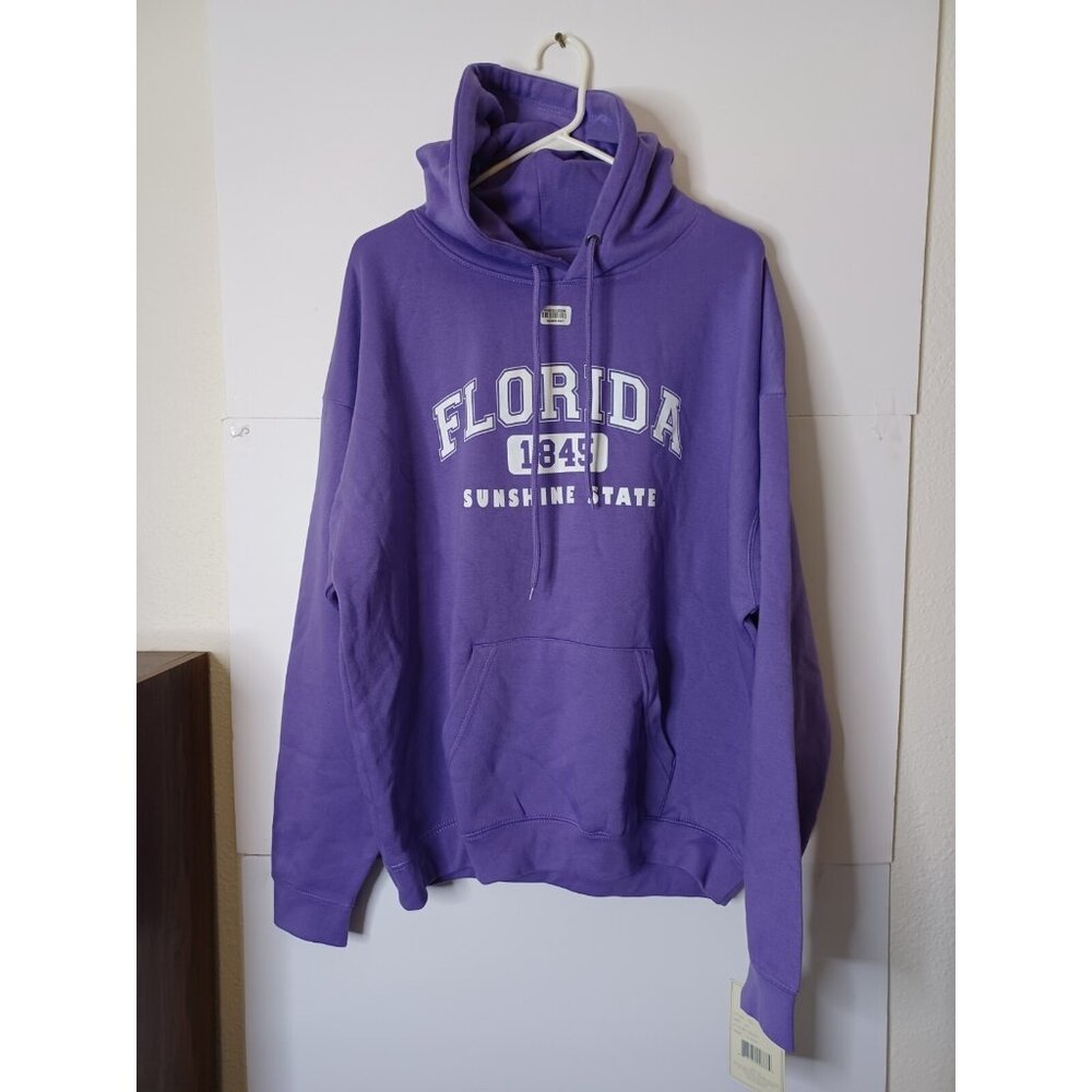 Pacific & Co. Adult Florida Purple Sweatshirt Hoodie Size 2XL 59-105